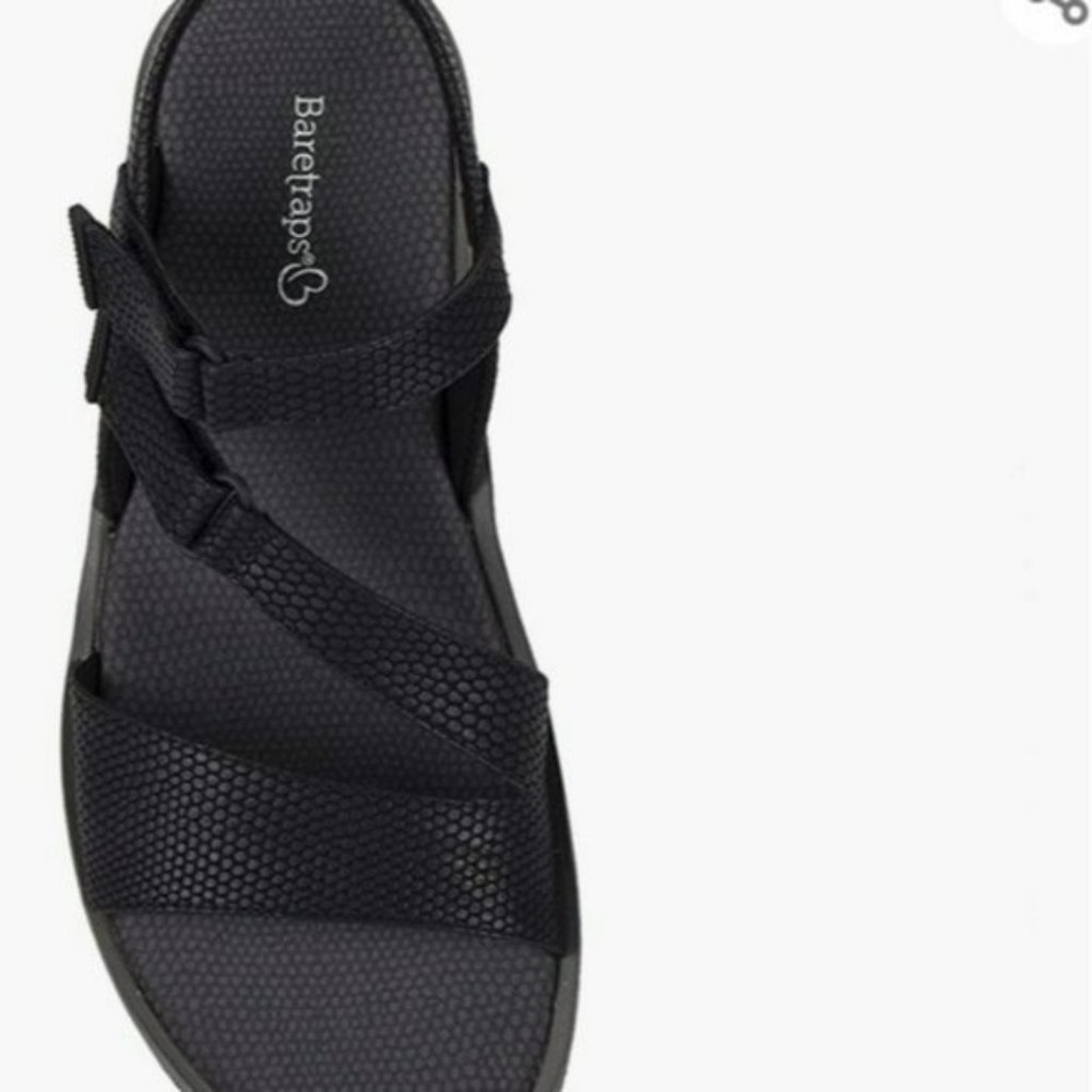 BareTraps Black Malyka Casual Sandals -8.5 - Picture 4 of 7